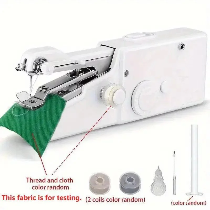 Mini Handheld Sewing Machine Portable Electric Stitcher thumbnail 4