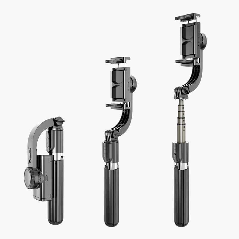 โทรศัพท์มือถือ Selfie Stick L08 มือถือ Stabilizer แกนเดี่ยว Gimbal วิดีโอ Live Anti-Shaking การถ่ายภ