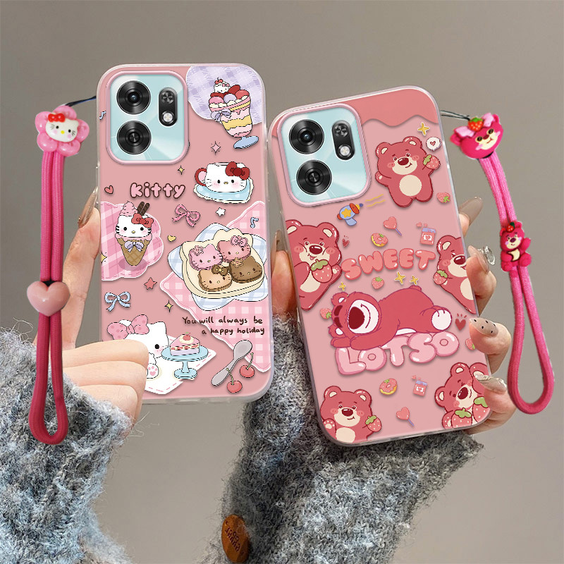 เคส Honor x6c เคส Honor x6d เคสโทรศัพท์ป้องกันการตกน่ารัก