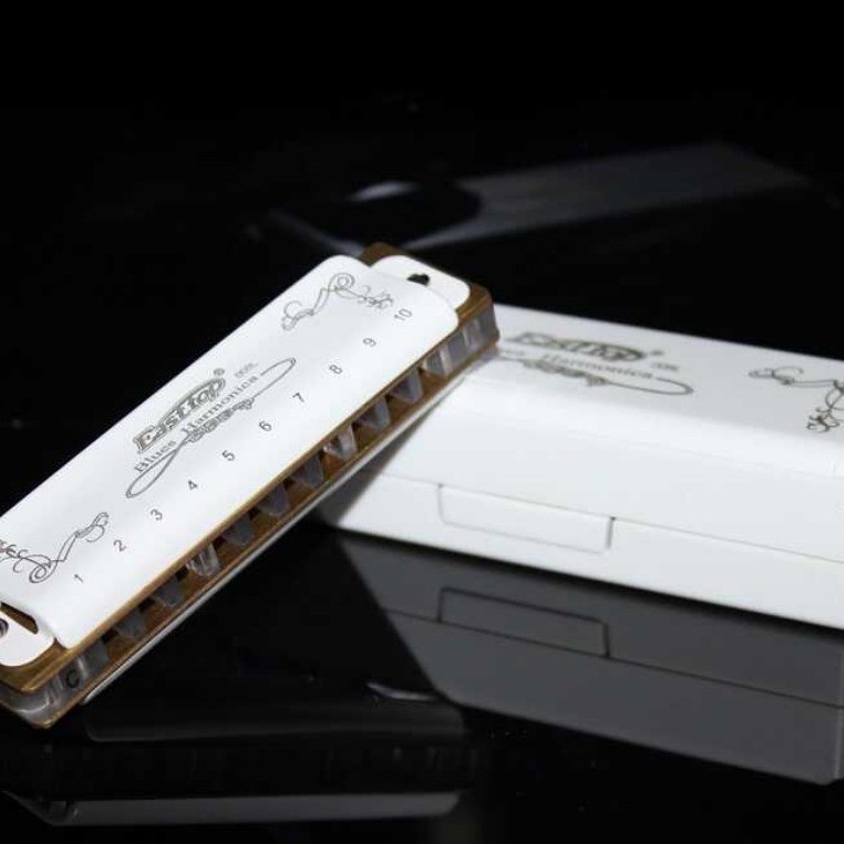 Oriental Ding easttop Blues Bruce Ten-Hole Harmonica Limited Edition 10 หลุมเริ่มต้น 008K รุ่นอัพเกร