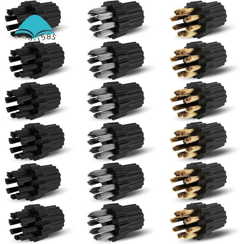 Eshai58518PCS Steam Cleaner หัวแปรง M8 Steam Cleaner สิ่งที่แนบมา Steamer อุปกรณ์เสริมอะไหล่