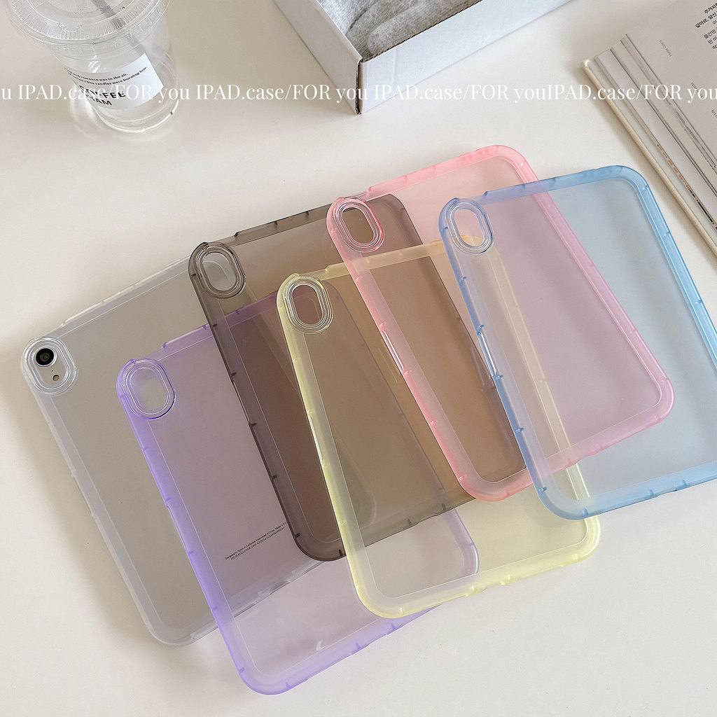 เคสซิลิโคนนิ่ม แบบใส บางพิเศษ สําหรับ ไอแพด Air 4 5 Air6 7 Air 1 2 Pro 11 Mini7 6 5 4 Gen5 6 Gen7 8 9 Gen10 11