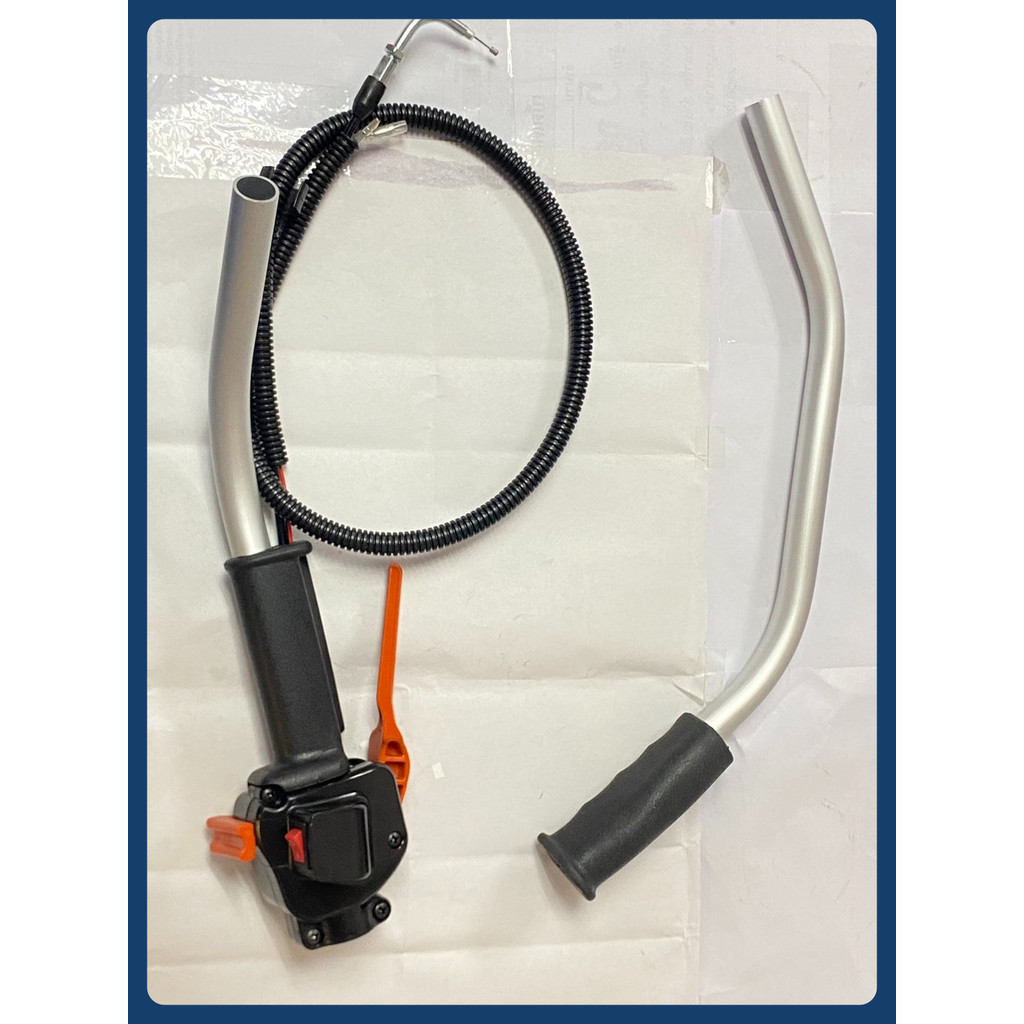 ชุดคันเร่งแฮนด์คู่  เครื่องตัดหญ้า มัลติฟังชั่น 2จังหวะ อย่างดี แข็งแรง ทนทาน อะไหล่ พร้อมส่ง - รูปที่ 6