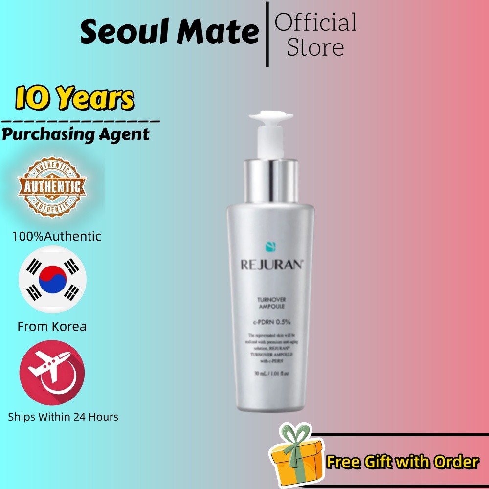 [REJURAN] Turnover Ampoule 30ml | DNA Dual Care c-PDRN | Skin Repair & Elasticity
