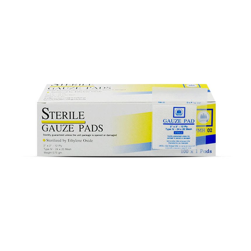 Sterile Gauze Pad 2x2 นิ้ว ซอง 1 ชิ้น