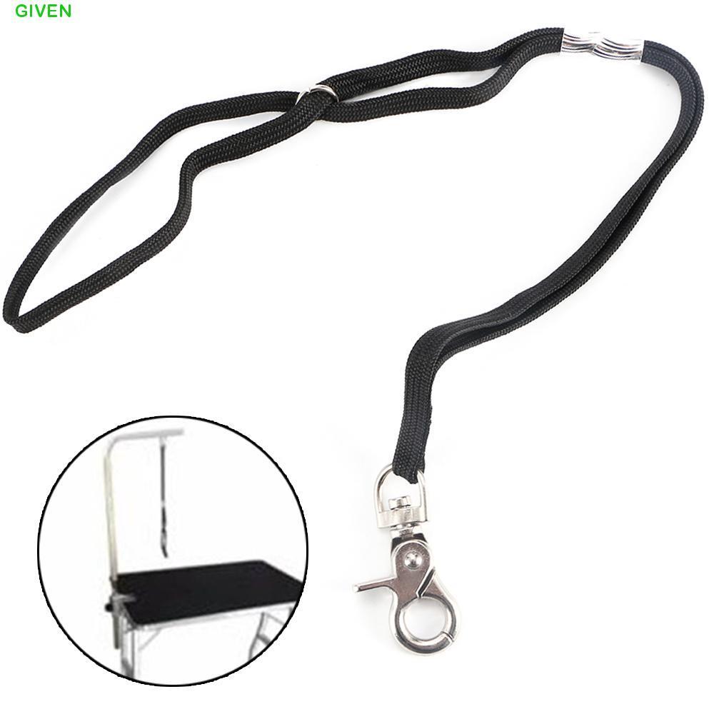 GIVEN Noose Loop ปรับทนทาน Restraint เชือก Harness สัตว์สําหรับ Grooming ตารางแขน Bath สุนัข Leash