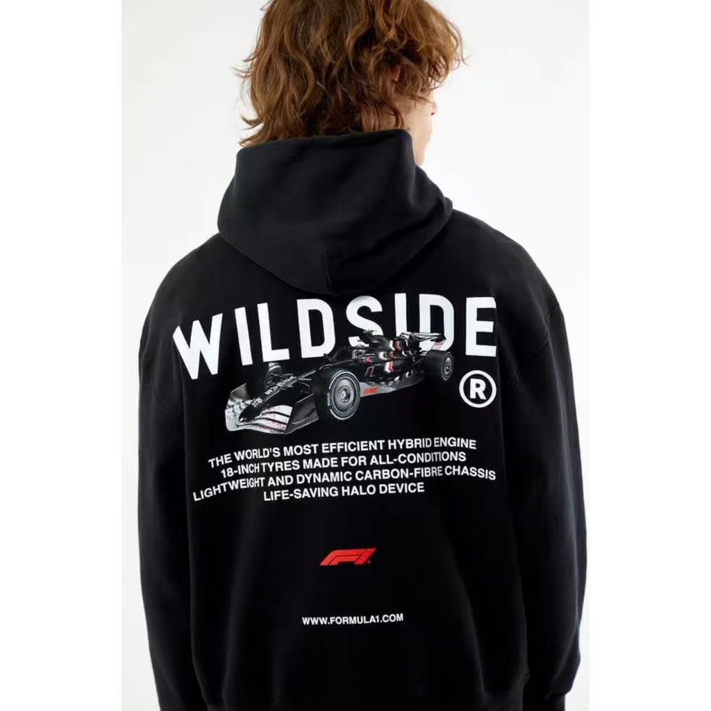 ผู้ชายผู้หญิงสไตล์เดียวกันหลวม YOHJI YAMAMOTO YOHJI YAMAMOTO Joint Hooded Sweatshirt