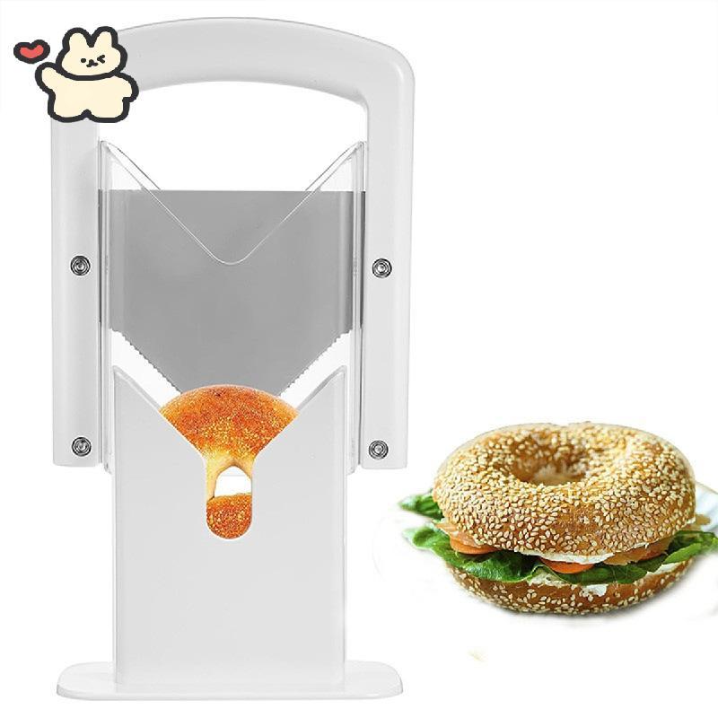 เครื่องตัด Bagel, เครื่องตัดความแม่นยําของ Bagel พลาสติก, มีดหั่นขนมปัง, เครื่องตัด, ของขวัญในครัวแล