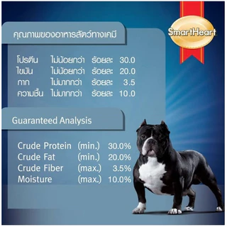 Smartheart Power Pack อาหารสำหรับสุนัข 3 kg ทุกสูตร สมาทฮาท พาวเวอร์แพ็ค