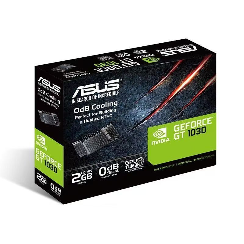 การ์ดจอ ASUS GT1030 2GD5 ใหม่ สำหรับทำงาน/ใช้ในบ้าน