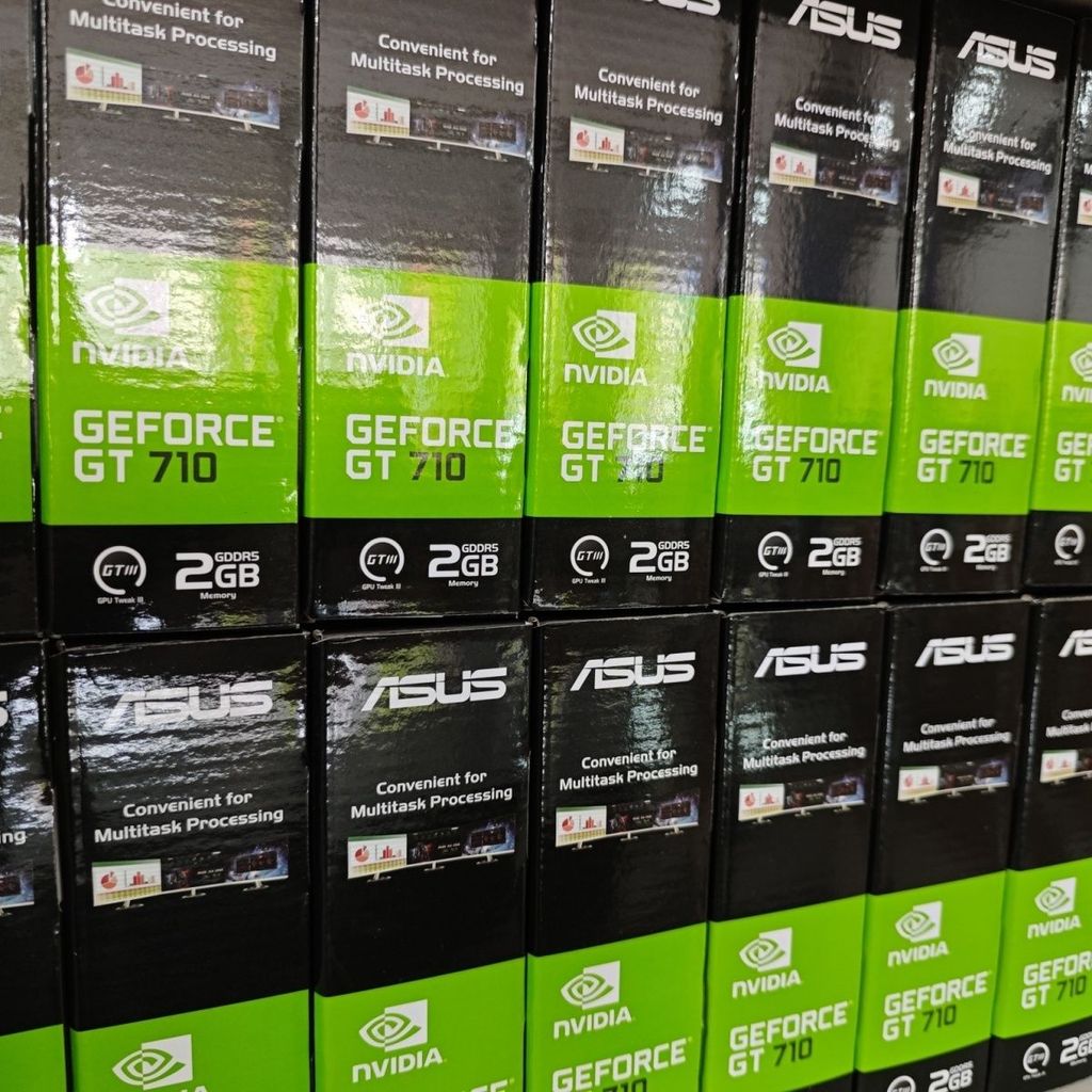 การ์ดจอ ASUS GT710 2GD5 BRK EVO ใหม่ พร้อมแผ่นปิดทั้งแบบ Low/Full Profile