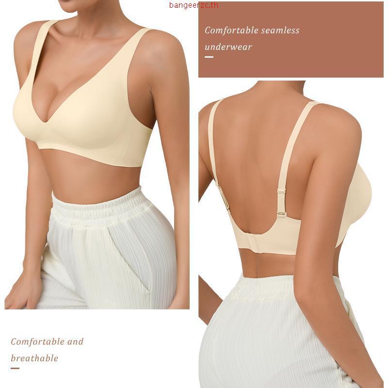 Wacoal ชุดชั้นเนียน บราไร้โครง Smart Size ฟองน้ำบาง รุ่น WB3Y34 1 ชิ้น