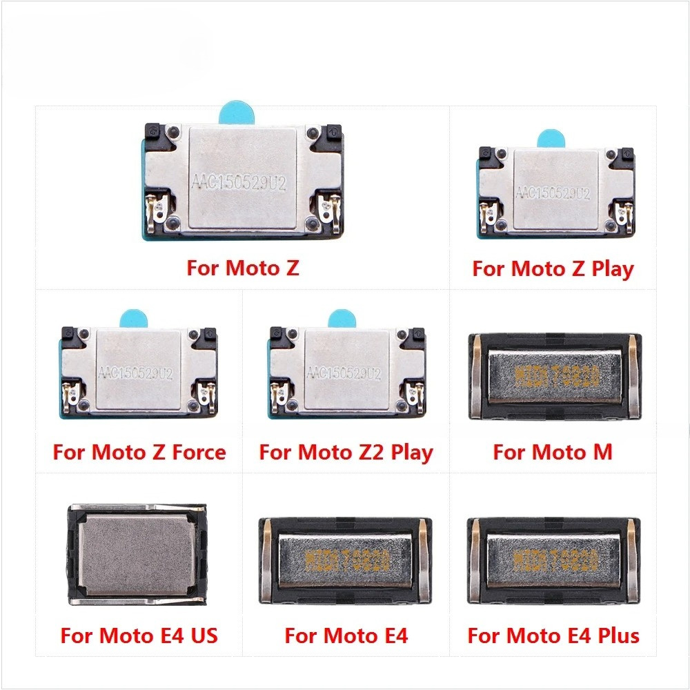 หูด้านบนลําโพงรับหูฟังสําหรับ Motorola Moto M E6 E6s E5 E4 E7 Plus Z2 Z Play Force อะไหล่