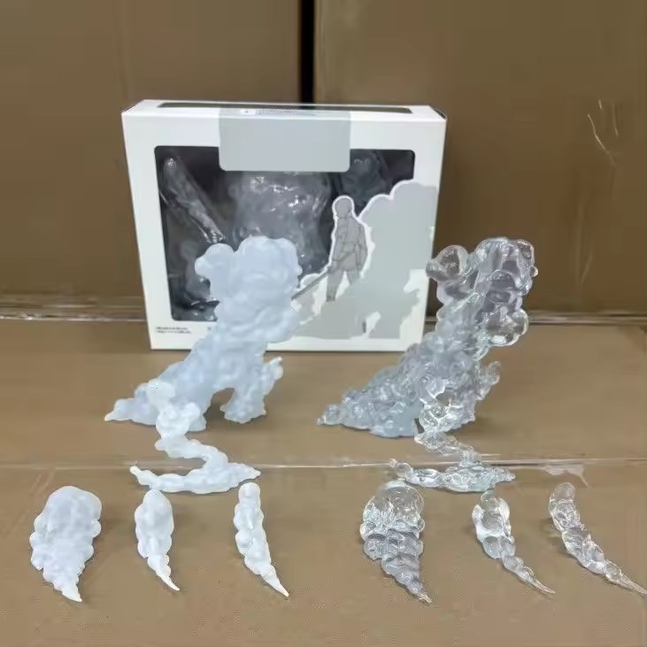 ฟิกเกอร์อนิเมะ Effect Smoke Transparent Ver. อุปกรณ์เสริมโดยไม่ต้องตกแต่งรูปคอลเลกชันของขวัญของเล่น