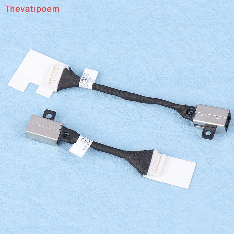 [Thevatipoem] แล็ปท็อปใหม่ Power Ja Soet สายชาร์จพอร์ตสําหรับ LATITUDE 3410 3510 7DM5H HOT