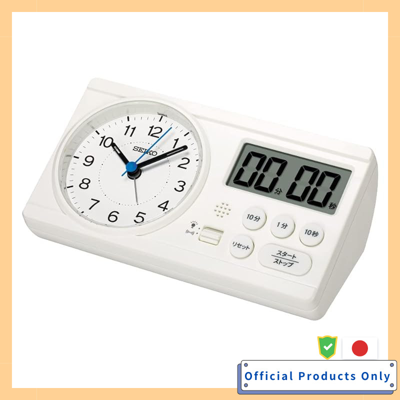 Seiko Clock Alarm Clock Desk Clock Educational Hundred Square Calculation Kiyoyama Hideo Model Study