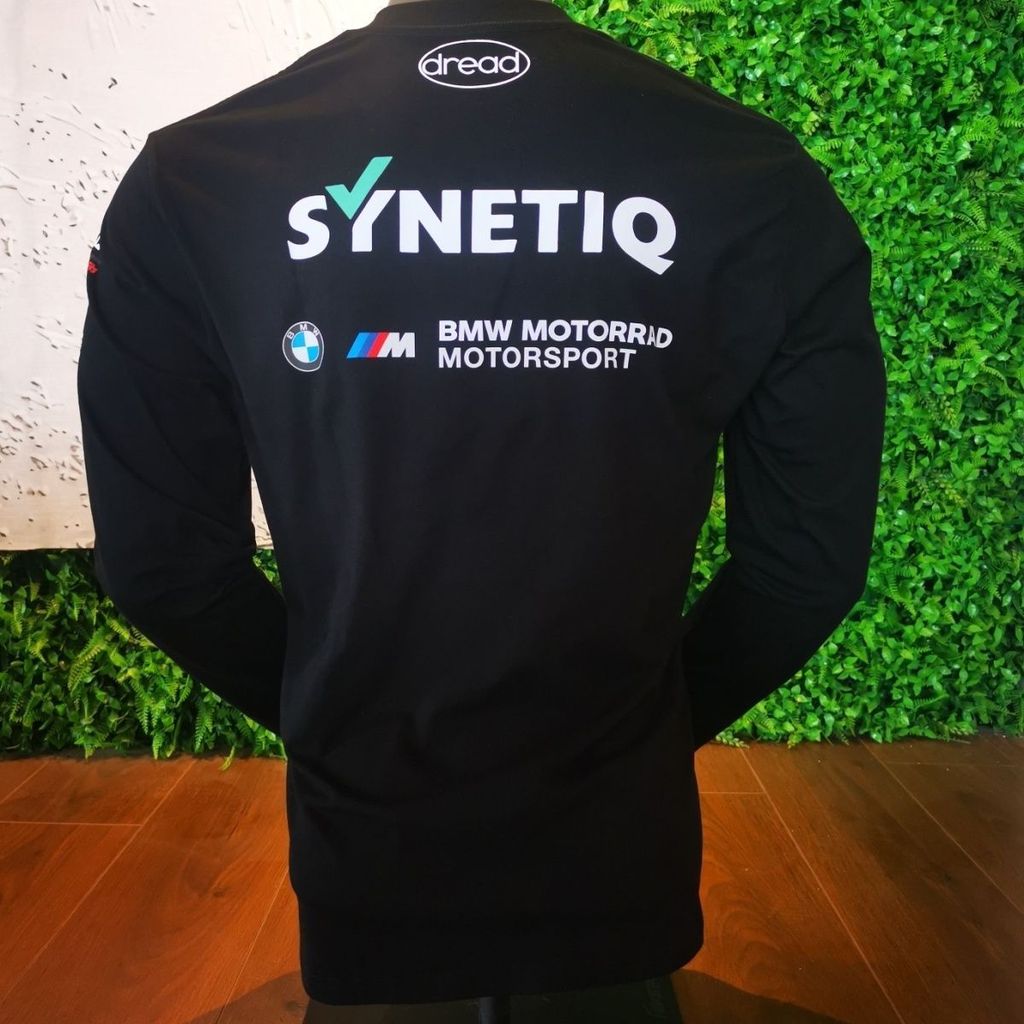 BMW racing suit, 325i, 525i, X3, X5, outdoor sports crew neck long-sleeved T-shirt