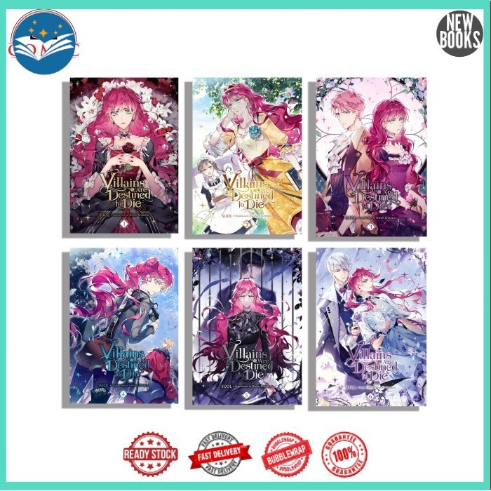 Villains Are Destined to Die Comic (ซีรีส์ 8 เล่ม)