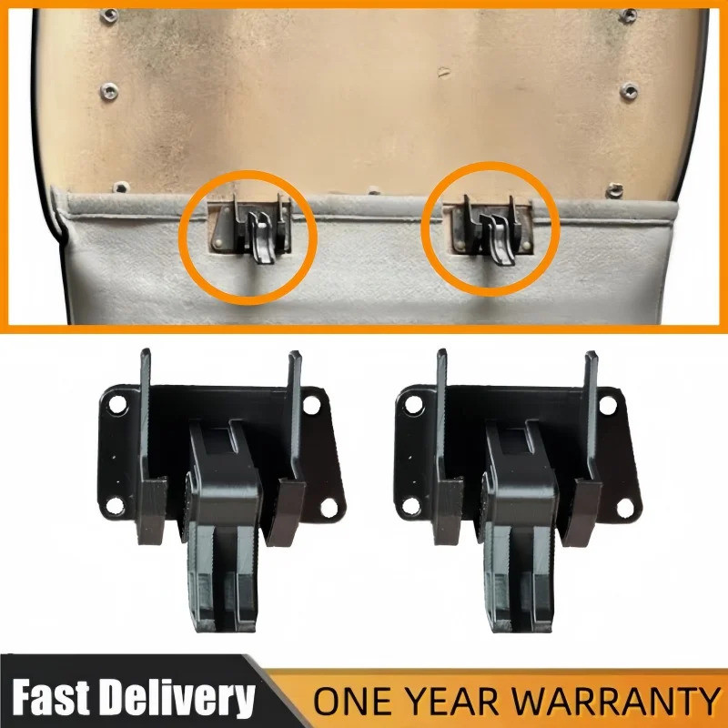 ภายในด้านหน้าที่นั่งพนักพิงฝาครอบหัวเข็มขัดกลับด้านข้างแก้ไขคลิปสําหรับ AUDI A4 B7 04-08 A3 S3 8P 04