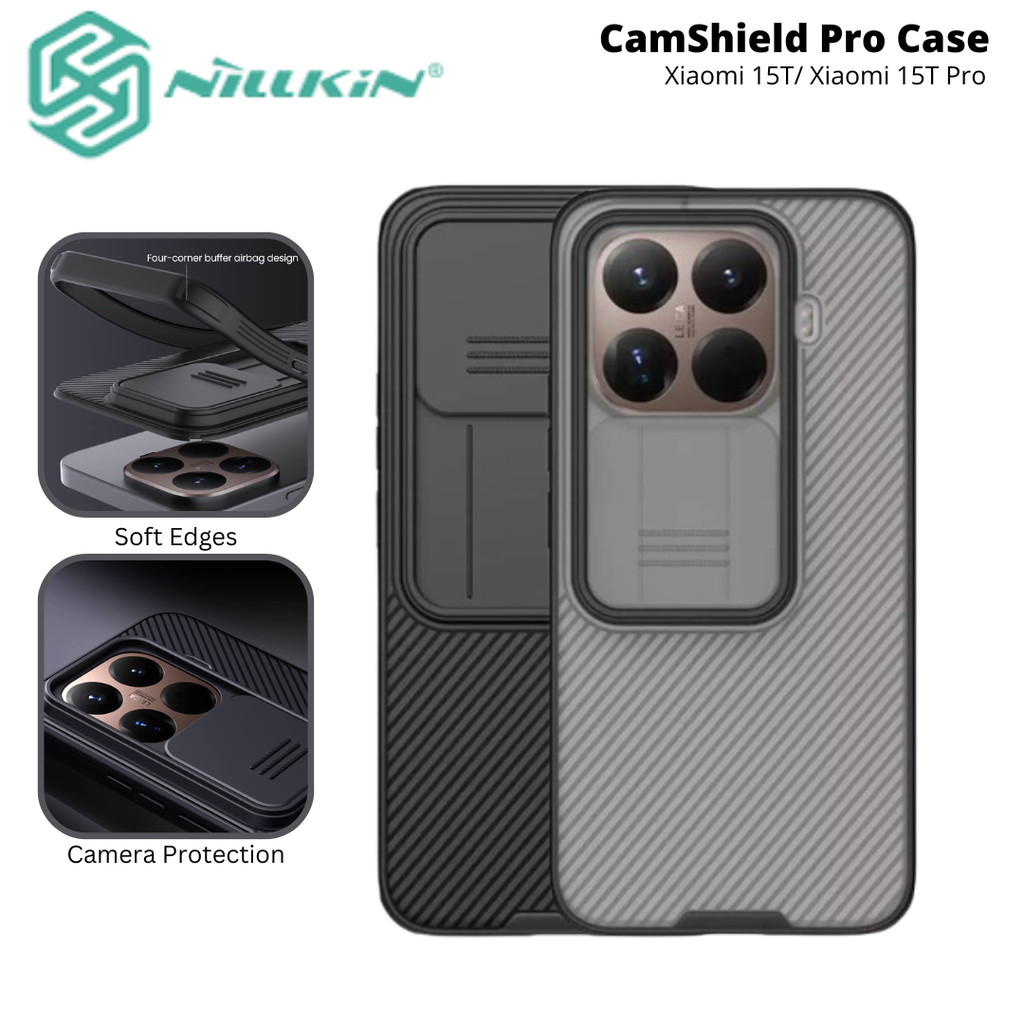 เคสที่รองรับสําหรับ Xiaomi 15T Pro / 15T Nillkin CamShield Pro ฝาครอบกล้องสไลด์