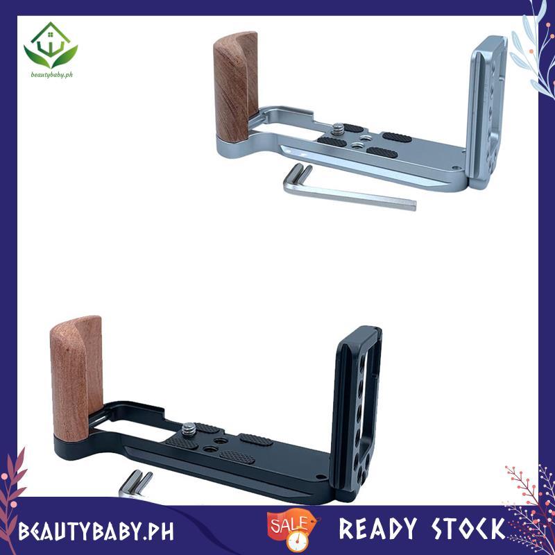 [beautybaby.ph] Hand Grip Quick Release กล้องไม้ L Plate สําหรับ XT30 II XT30 XT20 XT10 ด้ามจับกล้อง