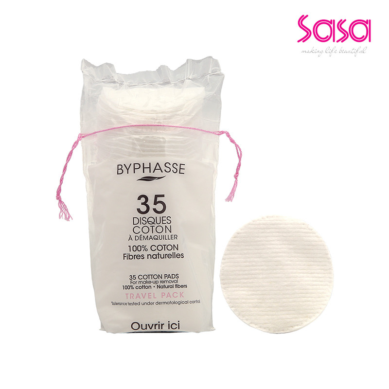 Byphasse Make-Up Removal Cotton Pads (35pcs)