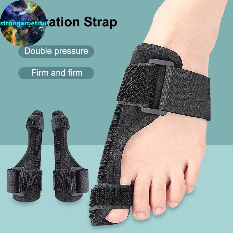 Strongaroetrtu Bunion Corrector ปรับ Hallux Valgus Orthosis Corrector Breathable Bunion Brace สําหรั