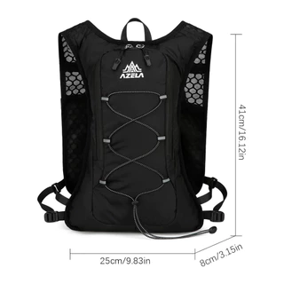 8L Running Hydration Vest กระเป๋าเป้สะพายหลังผู้ชายผู้หญิงกีฬากลางแจ้งกระเป๋า Trail Marathon Jogging เดินป่ากระเป๋าเป้สะพายหลัง