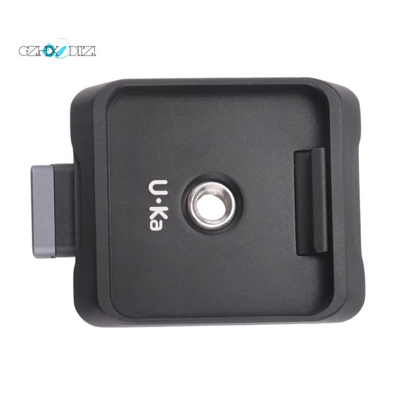 ULANZI GzhxdiiziUlanzi กล้องแผ่นวางจําหน่ายอย่างรวดเร็วเข้ากันได้กับแผ่น Uka & F38 สําหรับขาตั้งกล้อ