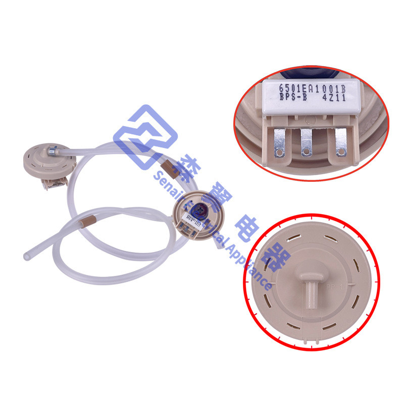 อ. LG เครื่องซักผ้าอุปกรณ์เสริม Controller Sensor 6501EA1001B BPS-B ระดับน้ําสวิทช์ความดันวาล์วน้ําเ