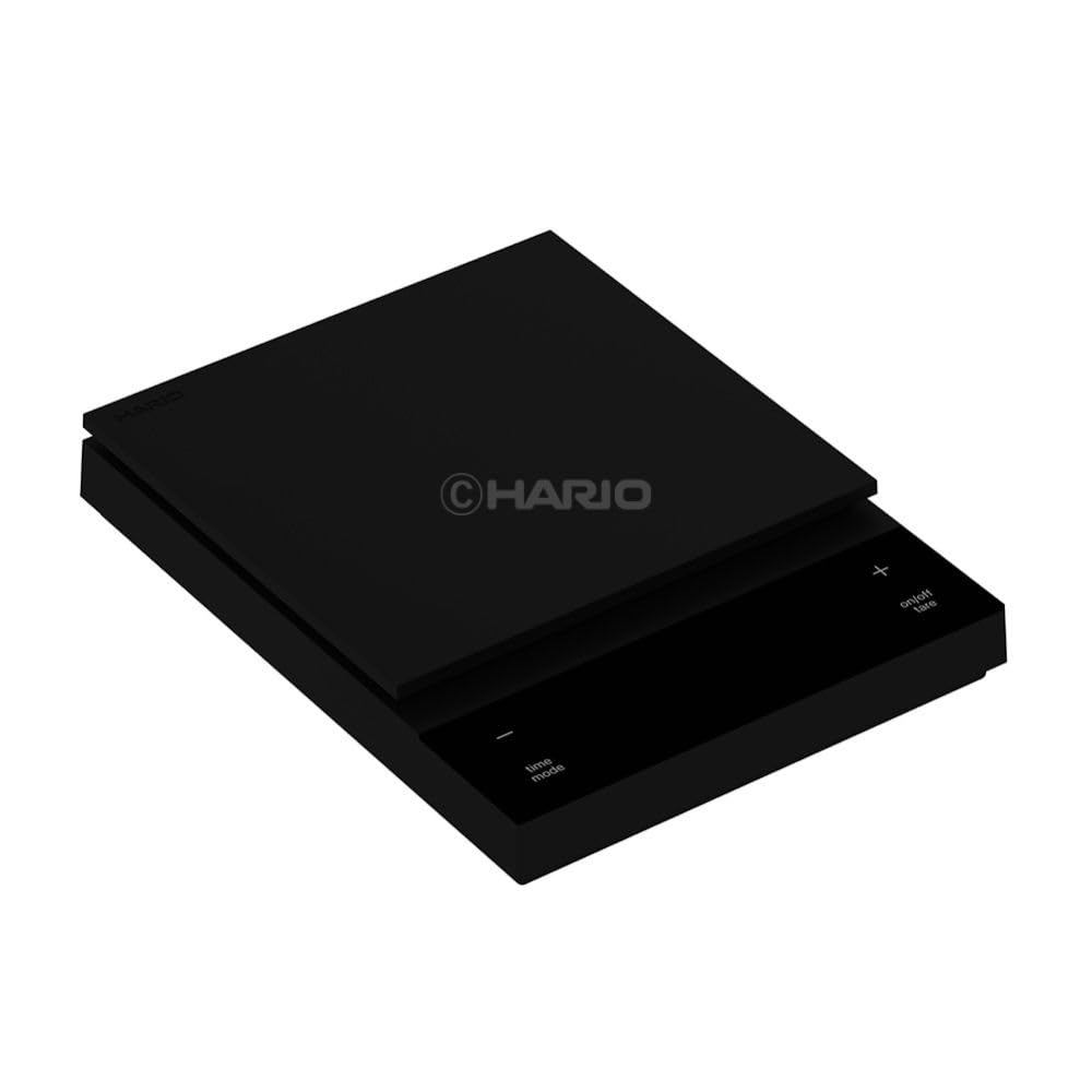 HARIO เครื่องชั่งกาแฟ Polaris สีดำ รุ่น CST-2000-B ชั่งน้ำหนักแม่นยำพร้อมแสดงเปอร์เซ็นต์ เหมาะสำหรับ
