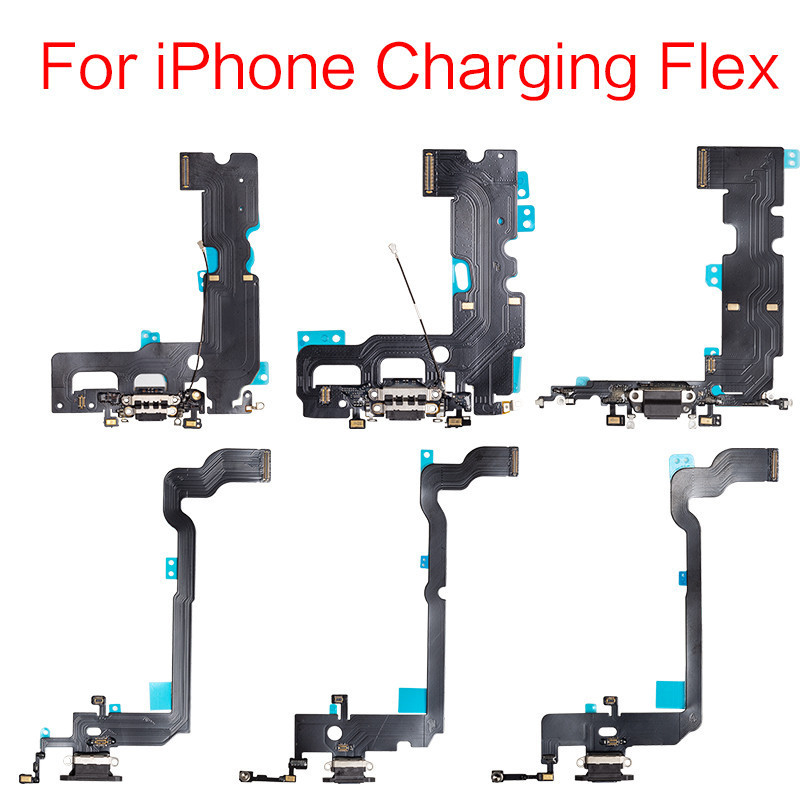 HP Pcb บอร์ดชาร์จ 1 ชิ้นสําหรับ iPhone 7 8 Plus X XR XS MaxCharger ชาร์จคุณภาพเหมือนรวมโทรศัพท์