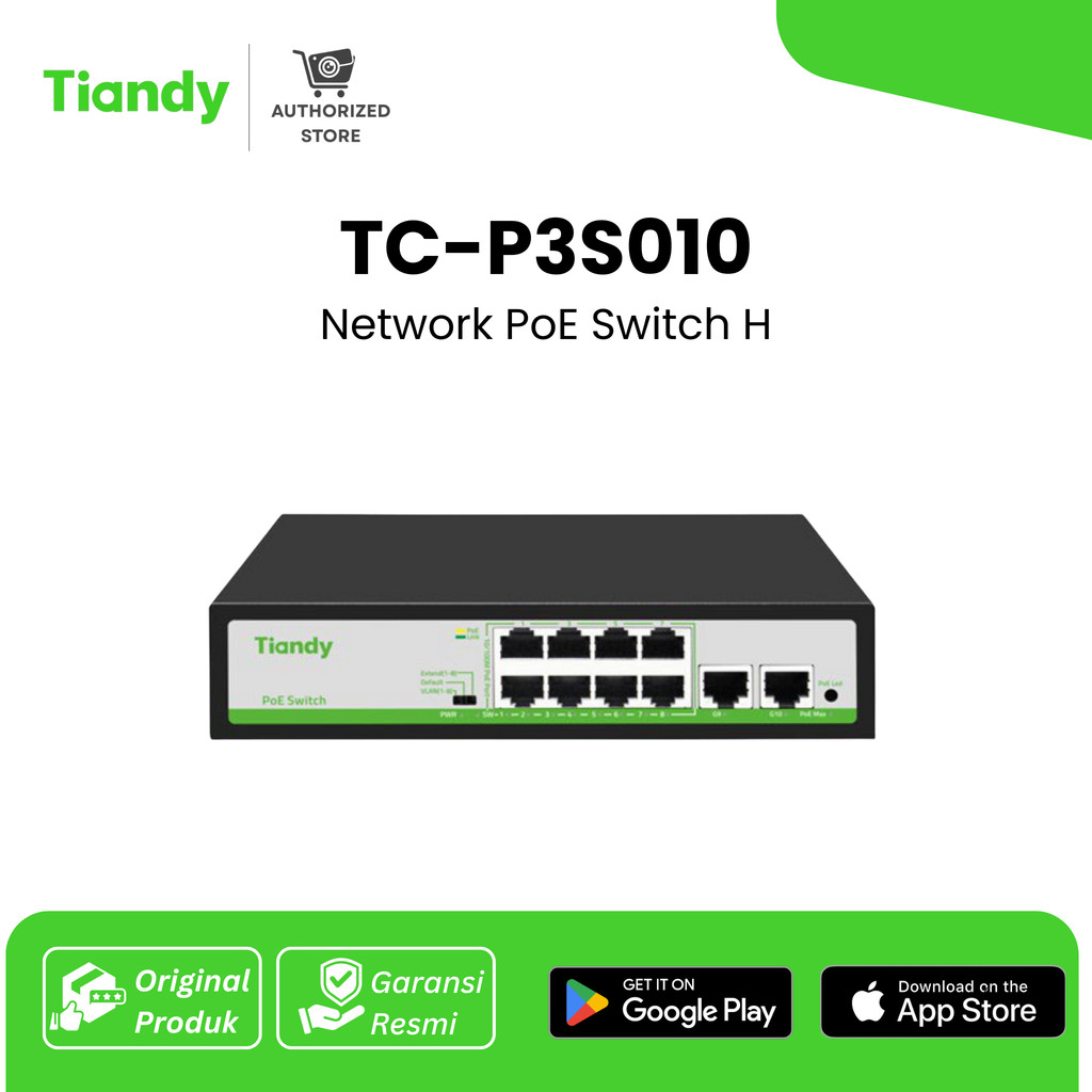 สวิตช์เครือข่าย PoE Tiandy TC-P3S06