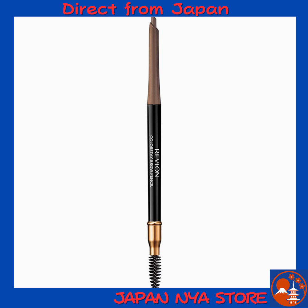 ดินสอเขียนคิ้ว **Revlon COLORSTAY™ Brow Pencil 003 Medium Brown** (โทนน้ำตาลเข้มปานกลาง) กันน้ำ **Wa