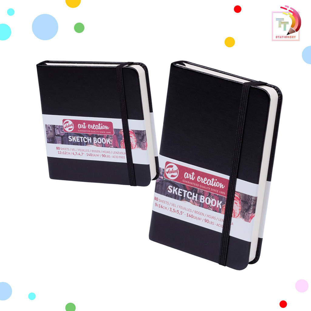 Talen (ทาเลนท์) สมุด สมุดสเก็ตช์ Art Creation Sketch Book140 grams 80 sheets ( 1 เล่ม ) - รูปที่ 3