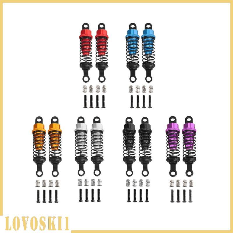 [Lovoski1] 2x RC โช้คอัพรถยนต์ 1/12 1/16 Scale อัพเกรดโลหะเปลี่ยนทนทาน 55 มม.RC Shocks Dampers สําหร