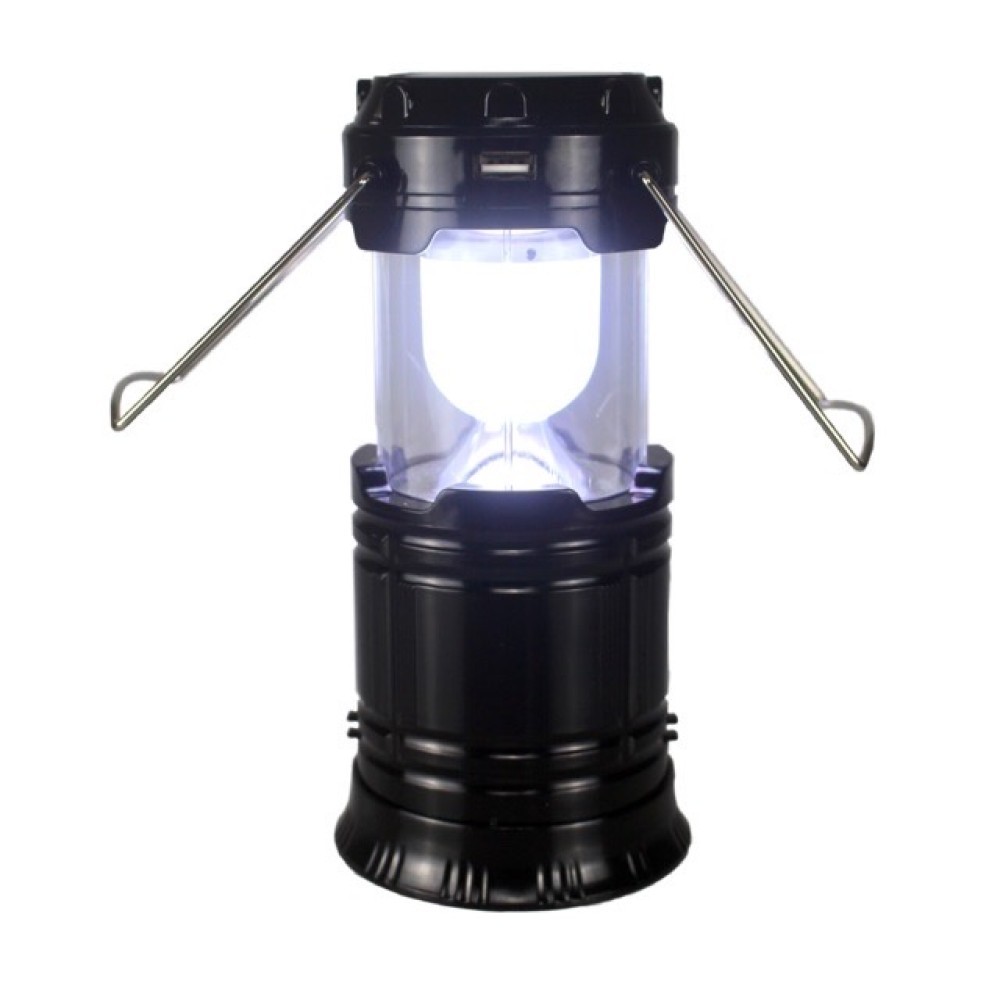 solar โคมไฟ ไฟฉาย ตะเกียงโซล่า 3in1พกพาสะดวก 6LED+1LED No 2026 Delin store ✨b_october411.th✨