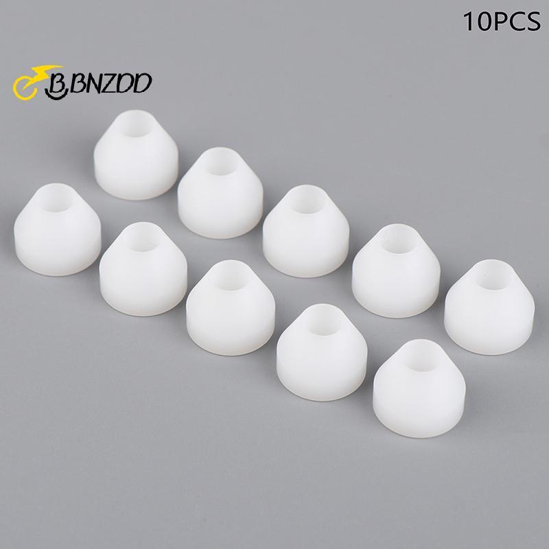 [BBNZDD] 10PCS ปากกา Bushings สีขาวปากกา Bushings Non-Sti ทนทานปากกา Bushings สังเคราะห์ Bushings สํ