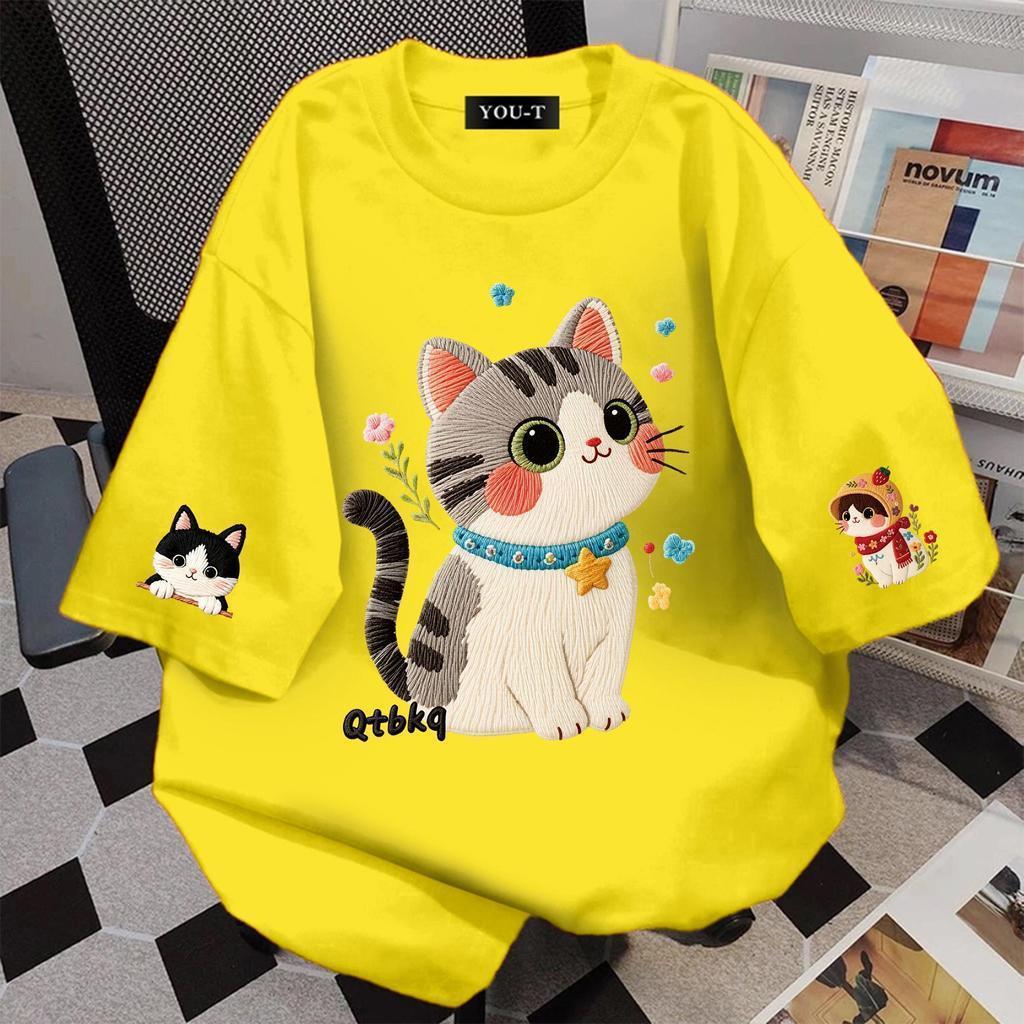 Basi💥เสื้อสีแดง เสื้อปีใหม่ oversize unisex โคตรนุ่ม เสื้อ cotton 100% ไม่หดตัวลาย เสื้อไม่ยับ ลาย 