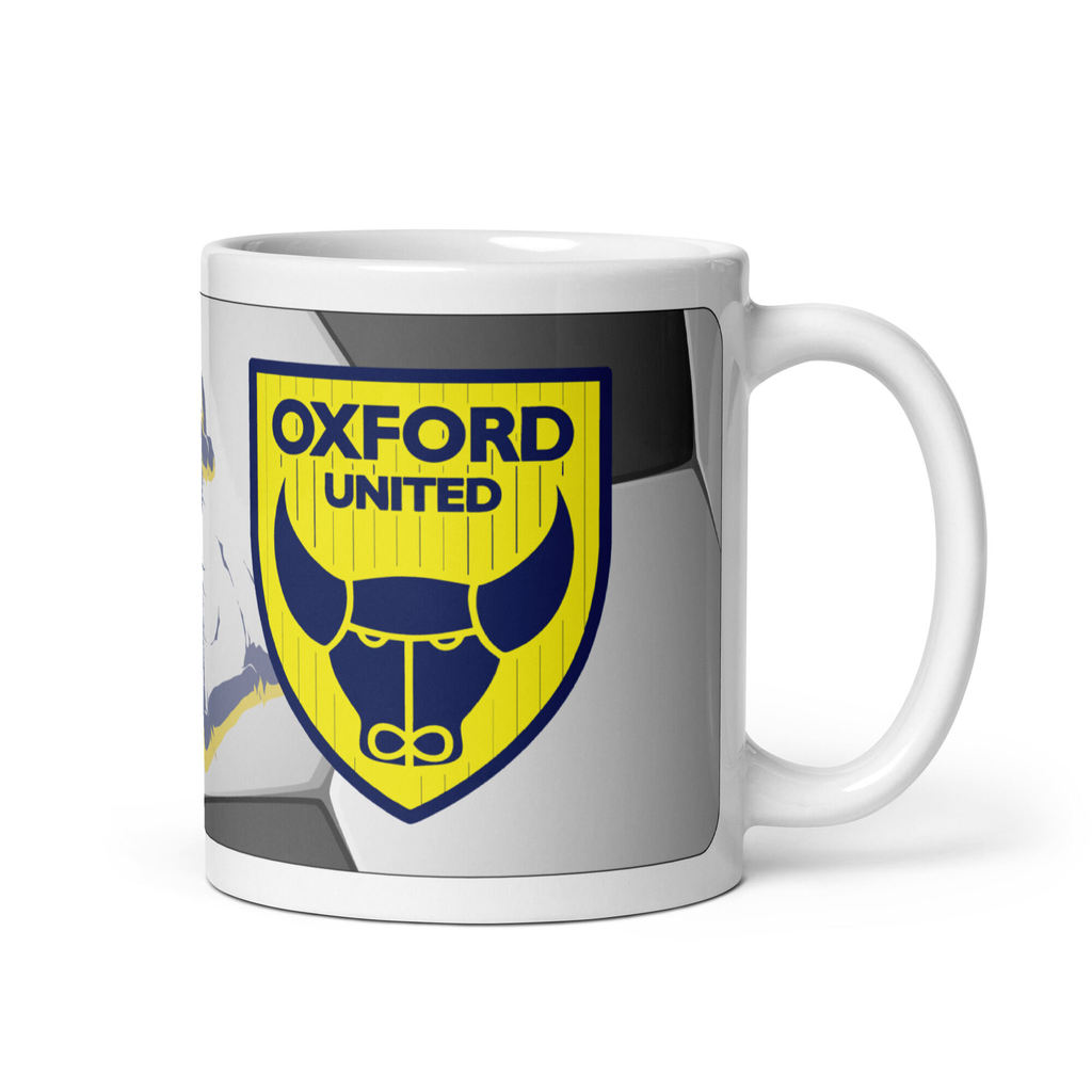 คูลเลอร์คิง Oxford - United F.C. V2  แก้วกาแฟ 11 ออนซ์ สีขาว – เหมาะสำหรับชา กาแฟ และของขวัญ ของที่ร