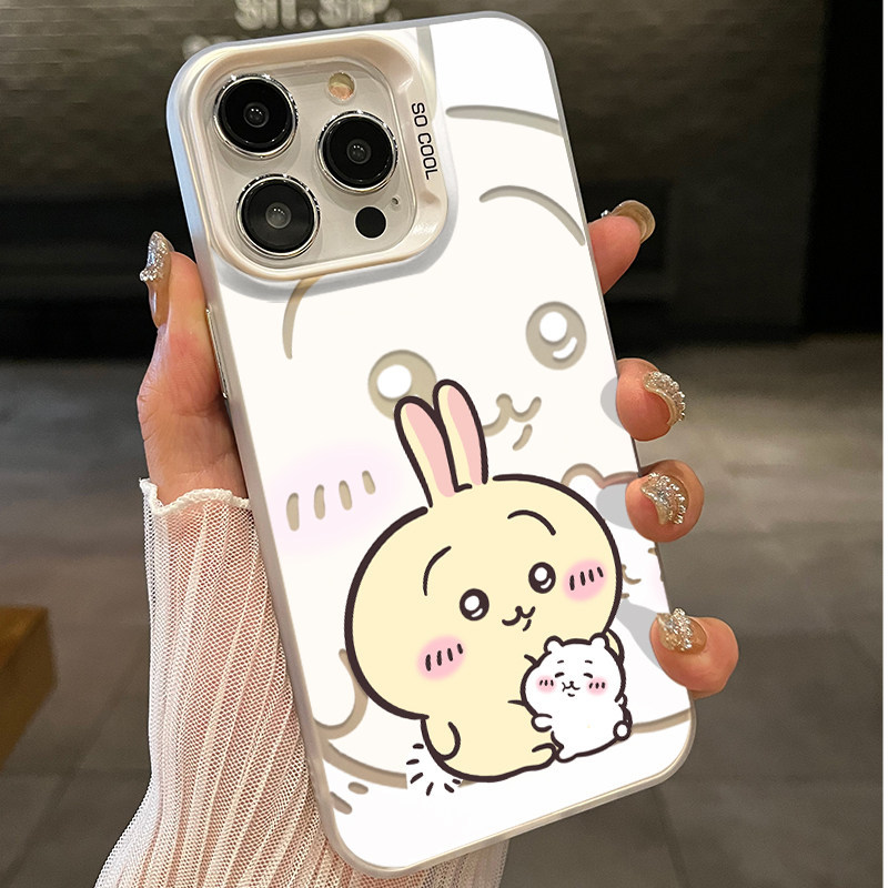 เคสไอโฟน สำหรับ IPhone 17 Air 16 15 11 13 12 14 Pro Max XR Max 7 8 Plus เคส IPhone Chiikawa CYK2408A