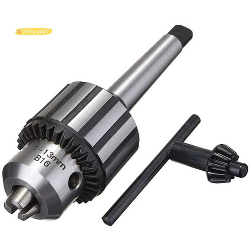 yves_service Heavy Duty เจาะ Chuck ความจุ 1/2 นิ้วพร้อม MT2 Morse Taper 2 ผู้ถือเครื่องมือและ K32 Ke
