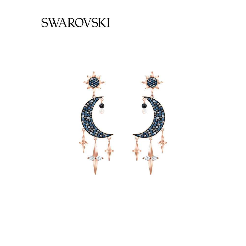 ต่างหูสุภาพสตรี.Symbol จากSwarovski แบบลึกลับดวงจันทร์ 3ESX