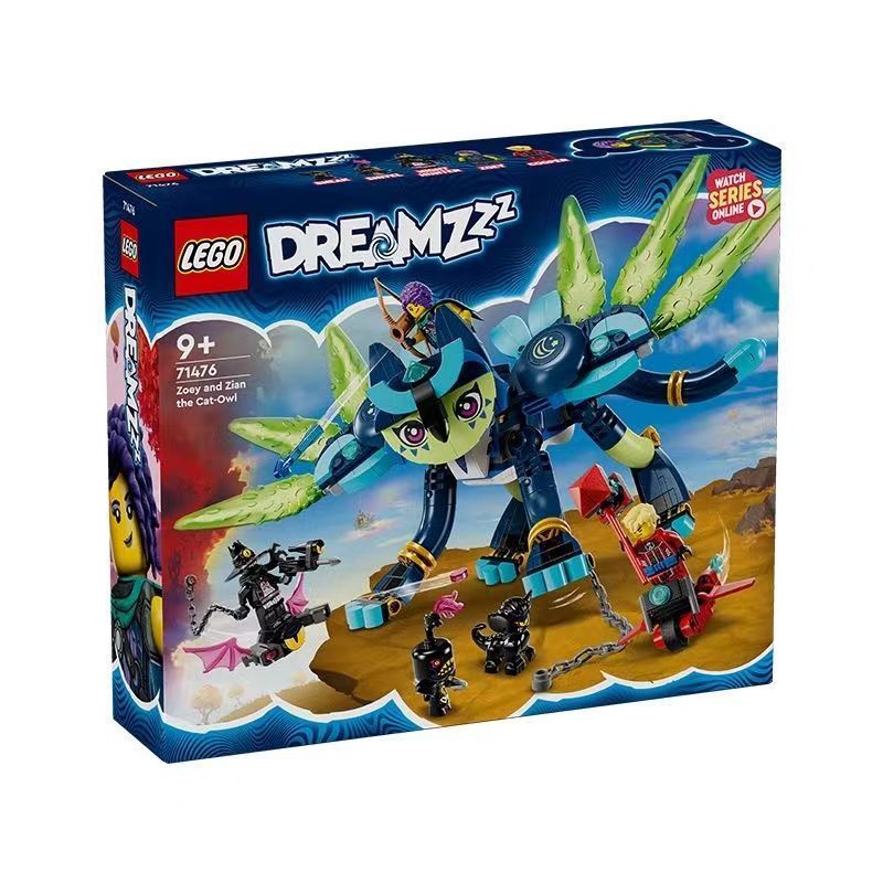 LEGO LEGO 71476 Zoe Composite Sean Dream City Hunter Series บล็อกตัวต่อปริศนา