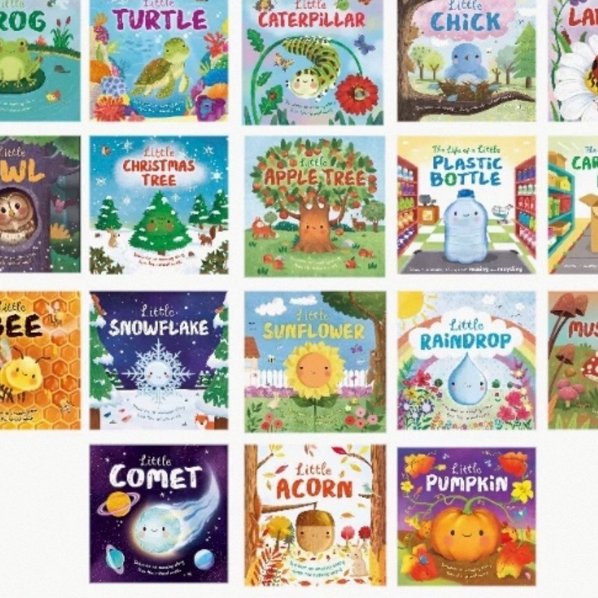 [พร้อมส่ง] Little Board Books ซีรีส์นิทานธรรมชาติวิทยาที่ขายดีที่สุดทั่วโลก!