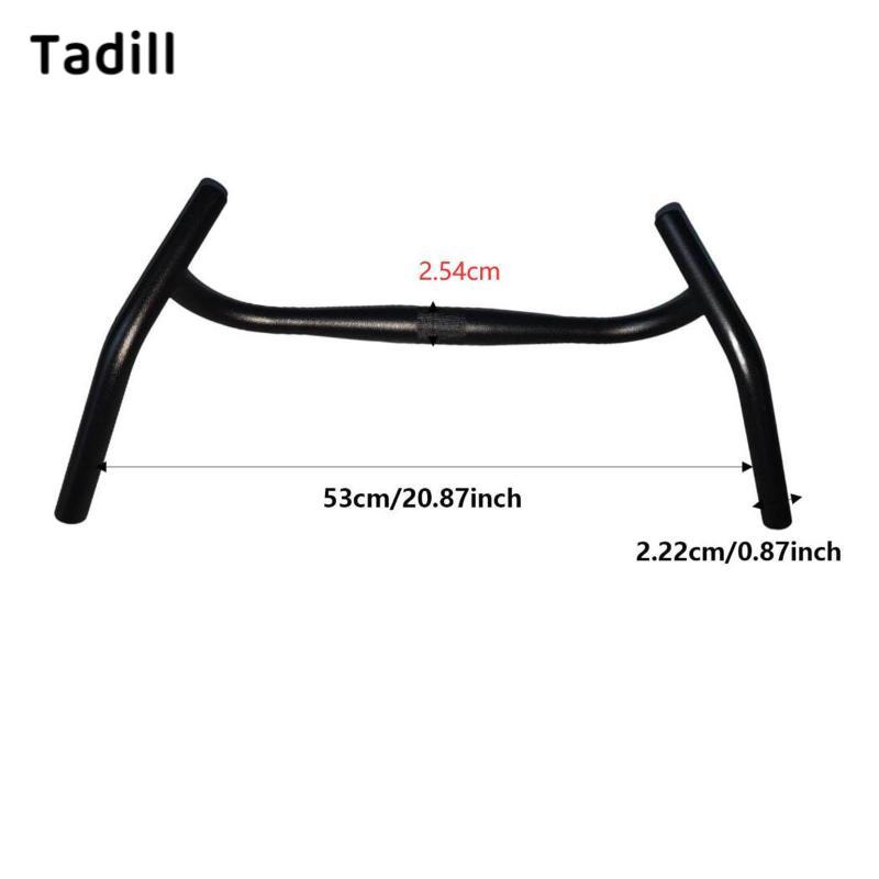 แฮนด์สองล้อ Tadill ขนาด 53 ซม. จากอลูมิเนียมอัลลอยด์ น้ำหนักเบาที่เหมาะสำหรับการขี่จักรยานเสือภูเขาและกลางแจ้ง — صورة 2
