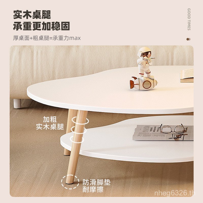 โซฟาแสงเมฆห้องนั่งเล่นโต๊ะน้ําชาพาร์ทเมนท์ขนาดเล็กโต๊ะกาแฟที่เรียบง่ายเช่าบ้านหรูหราที่ทันสมัยโต๊ะเล