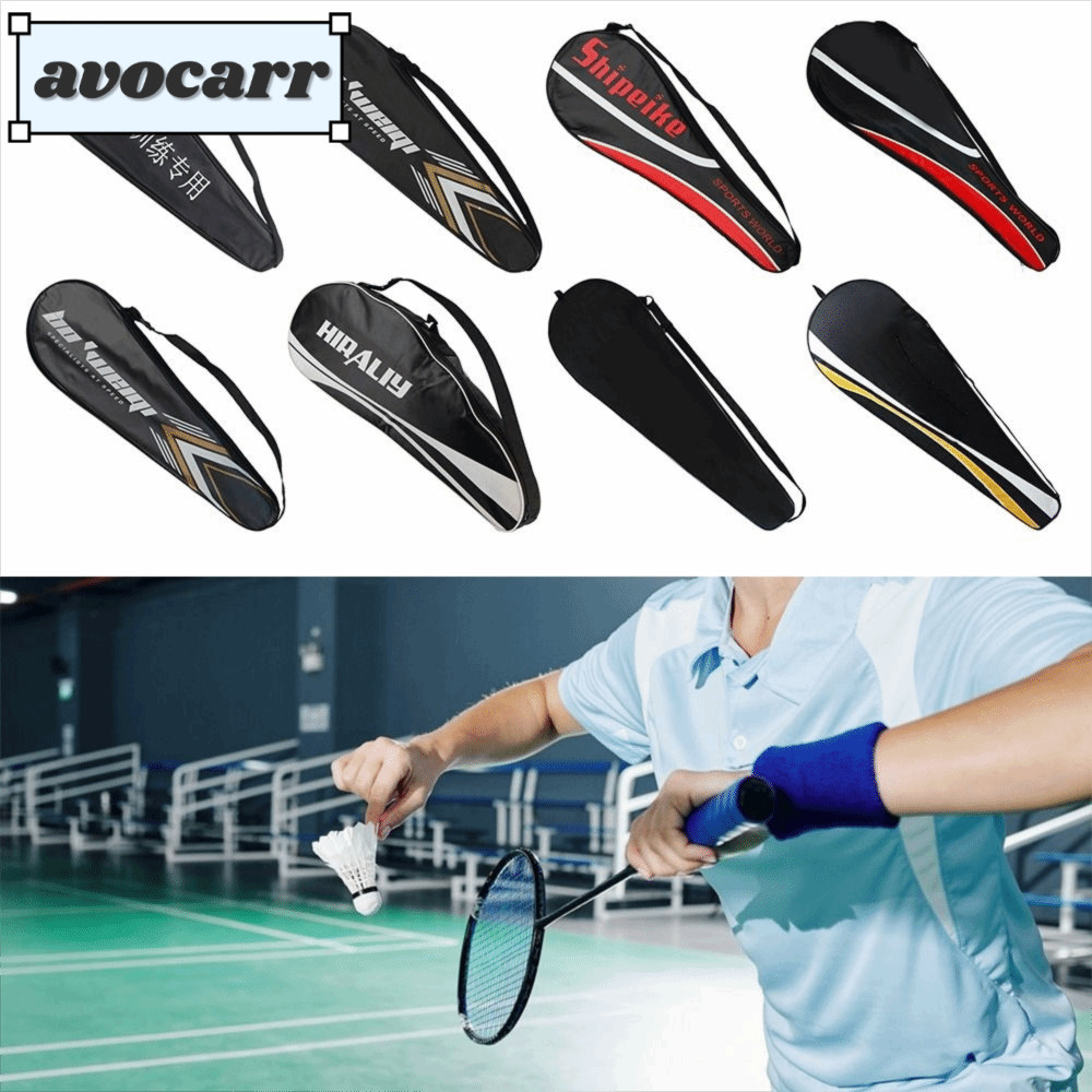 กระเป๋าไม้แบดมินตัน AVOCAR, กระเป๋า Racquet หลากสี, อุปกรณ์ผ้ากันน้ําทนทานกระเป๋าถือมืออาชีพ