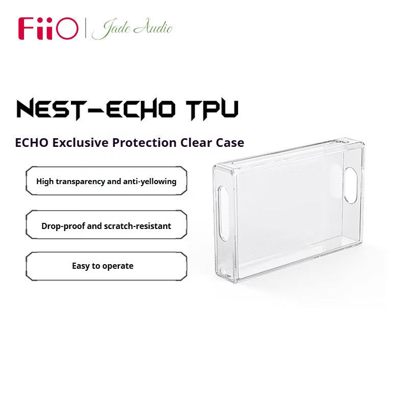 เคสป้องกันสําหรับ FiiO ECHO เคสใสป้องกันพิเศษแบบพกพาถอดง่ายซองหนัง TPU Cover
