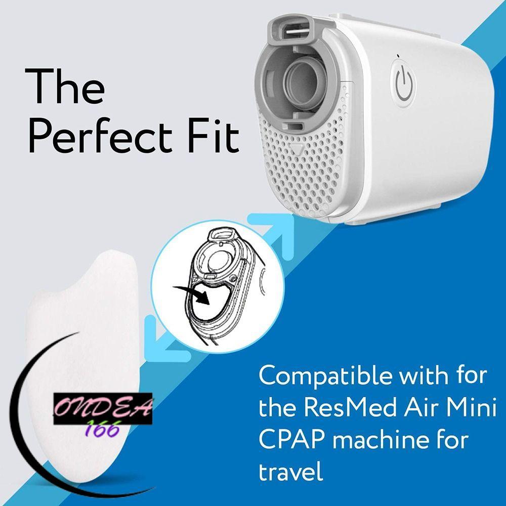 ONDEAL66 เครื่อง CPAP, ตัวกรอง CPAP แบบละเอียดพิเศษ, อุปกรณ์ CPAP แบบใช้แล้วทิ้งที่ทนทานสําหรับ ResM